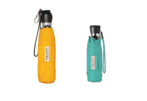 MINI & TRAVELER COMBO PACK UMBRELLA Davek Accessories, Inc. TURQUOISE SUNFLOWER YELLOW (SOLD OUT) 